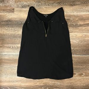 Express Black Sleeveless Blouse